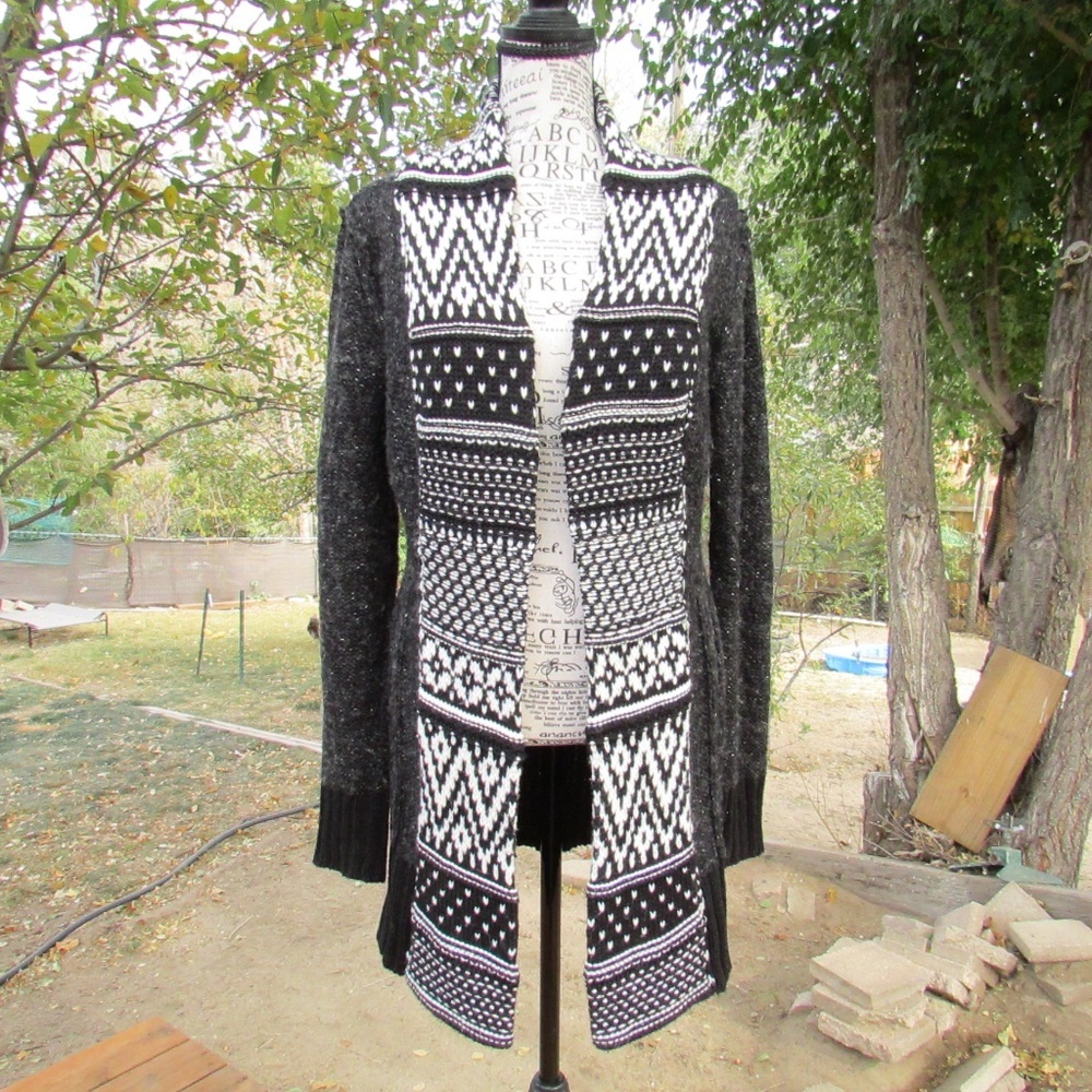 Maurices Monochrome Knit Cardigan